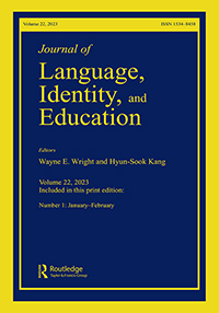Cover image for Journal of Language, Identity & Education, Volume 22, Issue 2, 2023