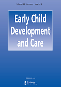 Cover image for Early Child Development and Care, Volume 186, Issue 6, 2016