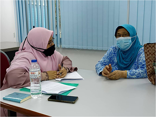 Figure 3 Individual counseling session using the Stages of Change model with clinical psychologist.