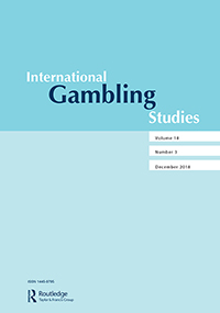Cover image for International Gambling Studies, Volume 18, Issue 3, 2018