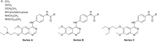 Figure 2.  Structures of synthesized compounds.