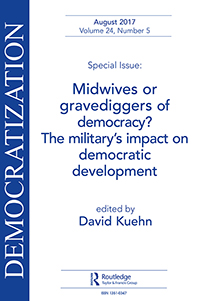 Cover image for Democratization, Volume 24, Issue 5, 2017