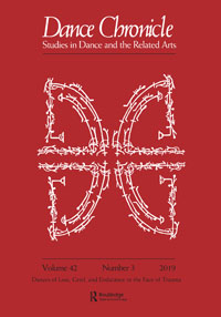 Cover image for Dance Chronicle, Volume 42, Issue 3, 2019