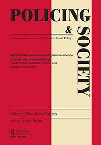 Cover image for Policing and Society, Volume 28, Issue 4, 2018