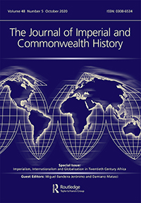Cover image for The Journal of Imperial and Commonwealth History, Volume 48, Issue 5, 2020
