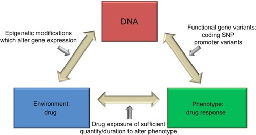 Figure 1 Premise of pharmacogenetics research in complex diseases.