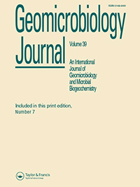 Cover image for Geomicrobiology Journal, Volume 39, Issue 7, 2022