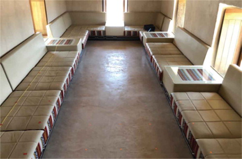 Figure 5. Selected space (Majlis) for Muwaiji fort