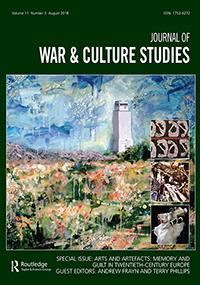 Cover image for Journal of War & Culture Studies, Volume 11, Issue 3, 2018
