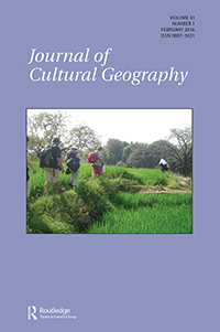 Cover image for Journal of Cultural Geography, Volume 33, Issue 1, 2016