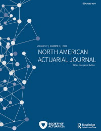 Cover image for North American Actuarial Journal, Volume 27, Issue 2, 2023