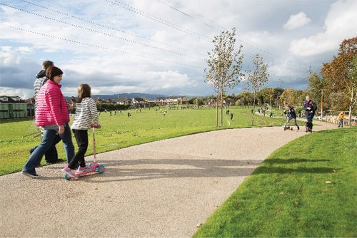 Dixon Hollow, Connswater Community Greenway, Belfast, Northern Ireland.