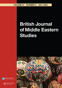 Cover image for British Journal of Middle Eastern Studies, Volume 51, Issue 3, 2024