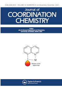Cover image for Journal of Coordination Chemistry, Volume 74, Issue 21-24, 2021