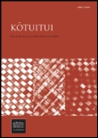 Cover image for Kōtuitui: New Zealand Journal of Social Sciences Online, Volume 5, Issue 1, 2010