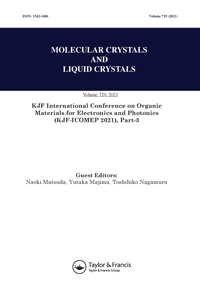 Cover image for Molecular Crystals and Liquid Crystals, Volume 729, Issue 1, 2021