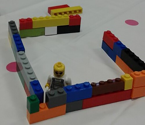 Figure 9. Steven’s LEGO® model.