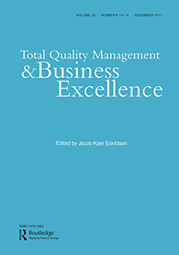 Cover image for Total Quality Management & Business Excellence, Volume 28, Issue 13-14, 2017