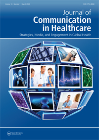 Cover image for Journal of Communication in Healthcare, Volume 16, Issue 1, 2023