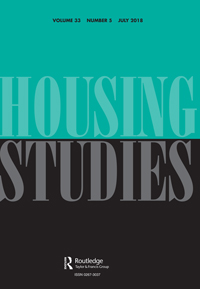 Cover image for Housing Studies, Volume 33, Issue 5, 2018