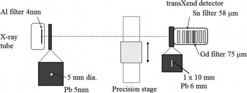 Figure 2 Schematic drawing of the experimental setup