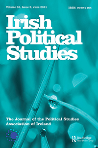 Cover image for Irish Political Studies, Volume 36, Issue 2, 2021
