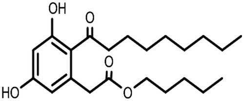 Figure 1. Chemical structure of Amoitone B.