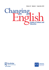 Cover image for Changing English, Volume 25, Issue 3, 2018