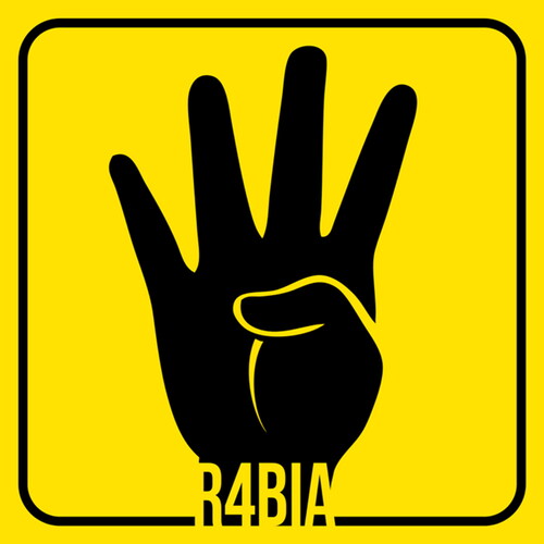 Figure 1. The Rabaa sign.(Source: https://commons.wikimedia.org/wiki/File:Rabia_sign.svg)