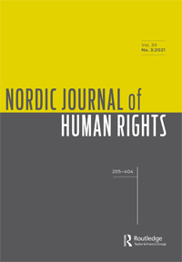 Cover image for Nordic Journal of Human Rights, Volume 39, Issue 3, 2021