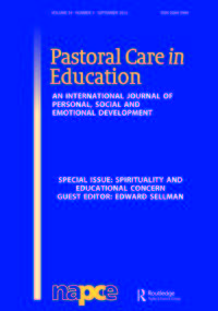 Cover image for Pastoral Care in Education, Volume 34, Issue 3, 2016