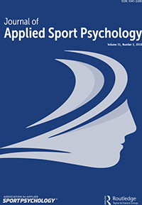 Cover image for Journal of Applied Sport Psychology, Volume 31, Issue 3, 2019