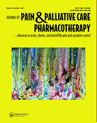 Cover image for Journal of Pain & Palliative Care Pharmacotherapy, Volume 31, Issue 1, 2017