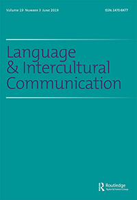 Cover image for Language and Intercultural Communication, Volume 19, Issue 3, 2019