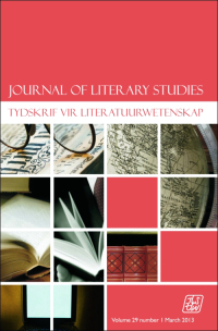 Cover image for Journal of Literary Studies, Volume 36, Issue 4, 2020