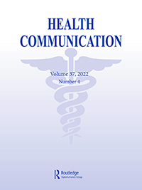 Cover image for Health Communication, Volume 37, Issue 4, 2022