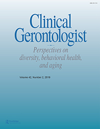 Cover image for Clinical Gerontologist, Volume 42, Issue 2, 2019