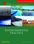 Cover image for Environmental Practice, Volume 13, Issue 4, 2011