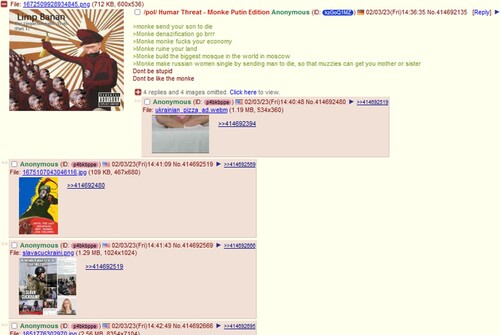 Figure 5. Example of 4chan thread from the board /pol/, 5 August 2022. Source: https://boards.4chan.org/pol/.