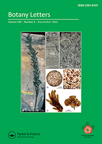 Cover image for Botany Letters, Volume 169, Issue 4, 2022
