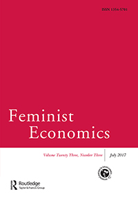 Cover image for Feminist Economics, Volume 23, Issue 3, 2017
