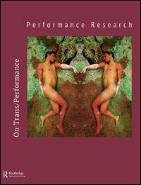 Cover image for Performance Research, Volume 21, Issue 5, 2016