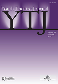 Cover image for Youth Theatre Journal, Volume 33, Issue 2, 2019