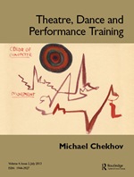 Cover image for Theatre, Dance and Performance Training, Volume 4, Issue 2, 2013