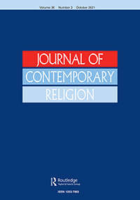 Cover image for Journal of Contemporary Religion, Volume 36, Issue 3, 2021