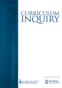 Cover image for Curriculum Inquiry, Volume 45, Issue 3, 2015