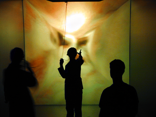 Figure 1. Johannes Deutsch, Gesichtsraum, Scene 1, 2002. Image rights: Ars Electronica Futurelab Courtesy of the artist and Ars Electronica Futurelab.