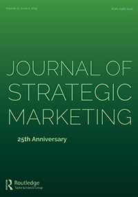 Cover image for Journal of Strategic Marketing, Volume 27, Issue 1, 2019