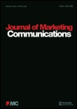 Cover image for Journal of Marketing Communications, Volume 19, Issue 5, 2013