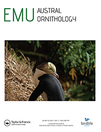 Cover image for Emu - Austral Ornithology, Volume 123, Issue 4, 2023